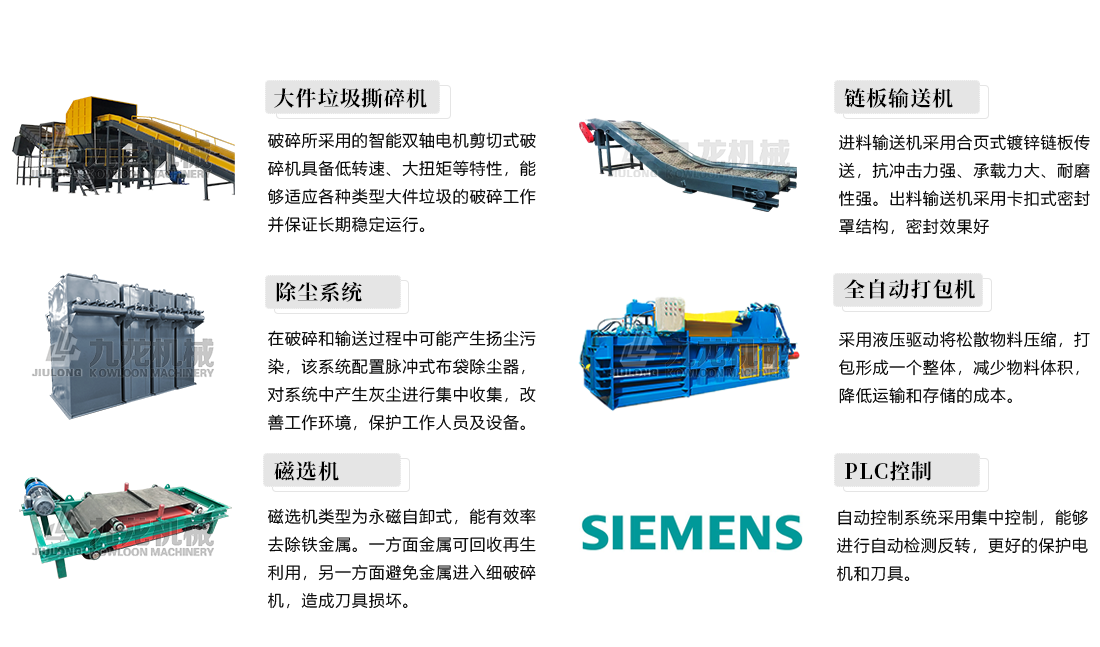 大件垃圾處理設備介紹